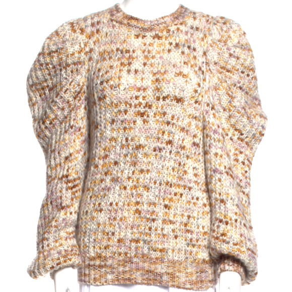 Ulla Johnson Rosina Knit Pullover Sweater Fawn Sz S - Picture 8 of 10